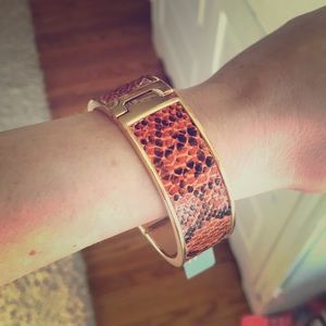 Lydell NYC snake skin bracelet